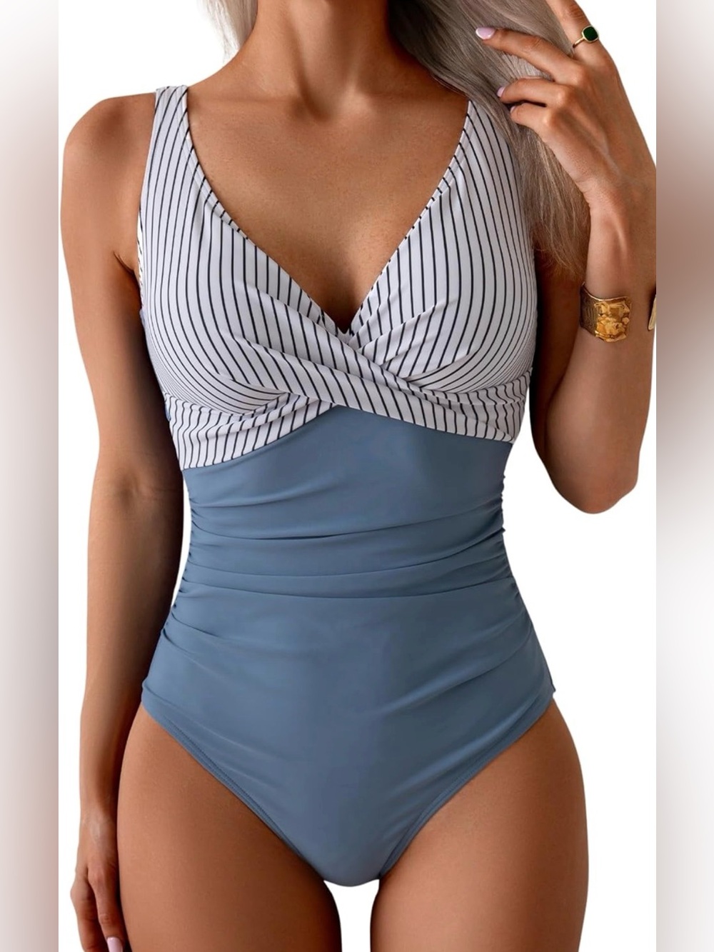 Eomenie Women's One Piece Swimsuit size 2XL